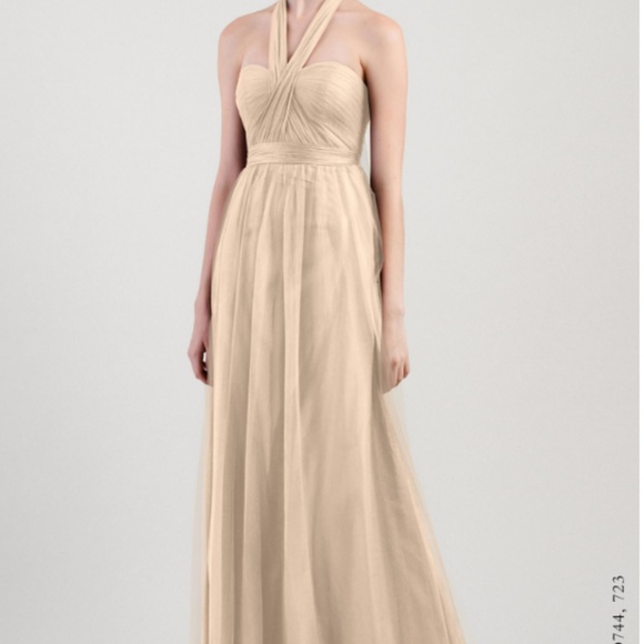 Jenny Yoo Annabelle Bridesmaid Dress Sz 8 - Picture 1 of 4